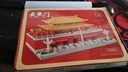精美天安門(mén)城樓廣場(chǎng)3d立體拼裝積木紀念品小顆粒建筑模型擺件玩具 24cm大號天安門(mén)+工具+燈飾亞克力 曬單實(shí)拍圖