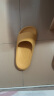 朴西香蕉船情侣凉拖鞋女夏浴室不易滑室内居家拖鞋男 黑色37-38 实拍图