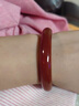 中國(guó)黃金蜜糖南紅手鐲女紅瑪瑙玉鐲子實(shí)用七夕情人節(jié)禮物送女友老婆紀(jì)念 蜜糖紅瑪瑙手鐲【56-57#】 曬單實(shí)拍圖