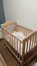 可优比（KUB）婴儿床多功能实木床少年儿童床摇篮欧式宝宝床新生儿bb摇篮  艾迪森基础款 实拍图