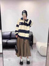 范華洛輕便華夫阿甘鞋厚底歐洲站老爹鞋女2025女鞋春秋季休閑運(yùn)動(dòng)鞋女 黑色 37 235mm 曬單實(shí)拍圖