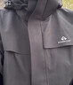 拓路者朱雀沖鋒衣三合一男抓絨內(nèi)膽戶外硬殼登山服春秋防風(fēng)防水保暖外套 黑色 抓絨兩件套 XL 曬單實拍圖