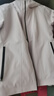 蕉內（Bananain）氧氣女士沖鋒衣收腰防風(fēng)戶(hù)外短外套百搭秋冬女裝 【趙露思同款】薄霧粉 S 曬單實(shí)拍圖