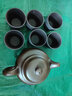 珍田閣江蘇宜興紫砂大茶壺泡茶壺沖茶器大容量茶具套裝提梁壺一壺四六杯 紫砂大號仿古壺帶六杯 曬單實(shí)拍圖