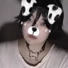 自由說(shuō)y2k辣妹五角星骨頭項圈choker頸飾配飾朋克哥特小狗項鏈女鎖骨鏈 白色款 曬單實(shí)拍圖