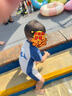 心楠 兒童連體短袖泳衣男童夏季防可愛(ài)鯊魚(yú)曬速干中小童海邊度假套裝 可愛(ài)鯊魚(yú)L碼【身高90-100CM】 100 曬單實(shí)拍圖