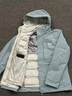 JEEP SPIRIT吉普沖鋒衣新款羽絨服內(nèi)膽男女同款三合一可脫卸帽防風(fēng)秋冬登山服 09以太藍(lán)三合一/羽絨內(nèi)膽 XL （建議110-125斤） 曬單實(shí)拍圖