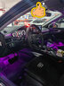 FGHGF奧迪A6L/Q5L/A4L/A5/A3/A8/Q2L/Q3/Q7氛圍燈64色車(chē)內氛圍燈改裝 幻彩(中控+車(chē)門(mén)+腳窩+拉手+儲物) 曬單實(shí)拍圖