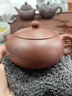 洛湘宜興紫砂壺名家純手工泡茶壺原礦紫紅泥刻繪扁西施壺家用高端送禮 扁西施壺 170cc 曬單實拍圖