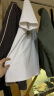 GXG男装 商场同款多色圆领短袖T恤兔子老花图案 2023年夏季新款 白色 180/XL 晒单实拍图