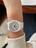 斯沃琪（Swatch）瑞士手表 原创系列 纯白之光2.0 开学礼物简约石英表SO28W107-S14 实拍图