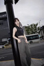 DGOV水泥灰美式闊腿工裝褲女2025新款休閑百搭款復(fù)古高腰直筒牛仔褲子 灰色長(zhǎng)褲（zt） S 【80-95斤】 曬單實(shí)拍圖