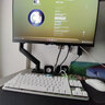 羅技（Logitech） K835機械鍵盤(pán) 有線(xiàn)游戲鍵盤(pán) 辦公84鍵TTC軸 商務(wù)家用電競鍵盤(pán)短款小尺寸臺式機筆記本吃雞鍵盤(pán) K835 白色  紅軸+桌墊+加速卡 曬單實(shí)拍圖