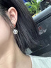 Amber Lollipop巴洛克珍珠耳環(huán)女士耳墜本命年耳釘生日七夕情人節(jié)禮物送女友老婆 耳環(huán)（巴洛克珍珠+s925銀針 ) 曬單實拍圖