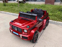 GELSA兒童電動(dòng)汽車(chē)玩具奔馳大g可駕駛四輪坐大人男女小孩禮物送禮品 4驅黑避震+搖擺+塑料輪+皮座 曬單實(shí)拍圖