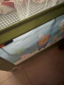 M-CASTLE婴儿床围栏宝宝床上防摔护栏儿童床边防掉床挡板防夹伤无缝防窒息 冰绿 单面装 1.5米 实拍图