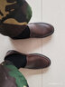 啄木鳥(niǎo)皮鞋鏤空夏季真皮透氣涼皮鞋商務(wù)休閑中老年爸爸夏天洞洞涼鞋 曬單實(shí)拍圖