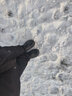 目擊者冬季迷彩防寒靴皮毛一體羊毛棉靴男加絨加厚雪地靴防水東北大棉鞋 黑色-中幫 40 (250mm) 曬單實拍圖