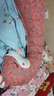 紫彤可愛(ài)花布兔子長(zhǎng)條玩偶陪睡覺(jué)抱枕女生床上夾腿娃娃兒童公仔可拆洗 粉紅色 大號(hào)1.6m【三層紗布藝獨(dú)立內(nèi)膽】 曬單實(shí)拍圖