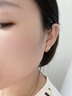翡祥閣黃金色耳環(huán)素圈包18k金色女999耳圈送禮24ki金色首飾圓圈耳釘 2.72g 曬單實(shí)拍圖
