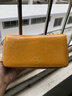 歌若拉（GERUOLA）錢(qián)包女長(cháng)款雙拉鏈大容量真皮手拿包2026新款錢(qián)夾女式手機包卡包女 檸檬黃（單拉鏈）防盜刷 曬單實(shí)拍圖