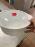 納麗雅（Naliya） 家用湯碗帶蓋圓形保鮮盒加熱微波爐專用大號泡面盒湯鍋塑料飯盒 大號2400ml【直徑22cm】 曬單實拍圖