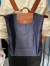 瓏驤（LONGCHAMP）女士Le Pliage Original系列中號可折疊手提雙肩背女包 10284 089 P68 海軍藍色 曬單實(shí)拍圖