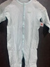 好孩子（gb）嬰兒衣服冬季新生兒連體衣兒童外出服嬰幼兒爬服寶寶套裝連身衣 淺綠【全棉A類】【長袖連身衣】 均碼 66碼[年齡3-6個(gè)月] 曬單實(shí)拍圖