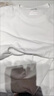 簡(jiǎn)丹白小T官旗方艦夏季純色短袖t恤男士莫代爾棉T小衫白色小丅體恤上衣打底 G店凈色圓領(lǐng)短袖白色+白色 M 建議體重90-120斤 曬單實(shí)拍圖