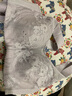 愛(ài)慕（Aimer）內衣女文胸花苑無(wú)紡布大罩杯洞洞寬肩帶胸罩AM127111 灰紫色9MC 75C 曬單實(shí)拍圖