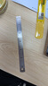 史丹利（STANLEY）鋼尺子直尺不銹鋼雙刻度尺鋼直尺繪圖測(cè)量加厚耐用學(xué)生尺教學(xué)尺子 【長(zhǎng)度：150mm】35-344-23 曬單實(shí)拍圖