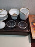 76茶業(yè) 臺(tái)灣76玻璃茶具玻璃小號(hào)茶杯子品茗杯耐高溫透明喝茶反口杯防燙 55毫升（6只裝） 曬單實(shí)拍圖