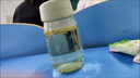 沃普水杯女生高顏值可愛小巧塑料杯夏天簡約ins風便攜迷你茶杯子 抹茶綠418毫升【304不銹鋼濾網】 曬單實拍圖