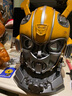 千世機甲【漫威正版授權】killerbody大黃蜂頭盔可變形電動(dòng)穿戴 大黃蜂穿戴頭盔豪華版 曬單實(shí)拍圖