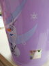 迪士尼（Disney）儿童保温杯 双盖男女学生喝水壶宝宝防漏吸管水杯600ML送杯套公主 实拍图