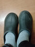 布藝庭男鞋春秋夏季廚房上班防水防油廚師鞋男款防滑耐磨黑色工作鞋 黑色升級款) 43 曬單實(shí)拍圖