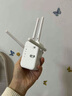 小米部依wifi增強器無線信號放大器家用無線路由器穿墻wifi接收中繼擴展器 既插既用 一鍵配對 1000m加強款[四天線雙頻合一] 曬單實拍圖
