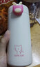 魚(yú)魚(yú)的語(yǔ) 小巧保溫杯女士便攜水杯女生高顏值可愛(ài)簡(jiǎn)約時(shí)尚學(xué)生喝水杯子 保溫杯-米白-270ml 曬單實(shí)拍圖