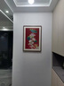 伯莎丹頓新中式銅雕畫(huà)手工鏨刻掛畫(huà)《荷花錦鯉》玄關(guān)沙發(fā)背景墻客廳裝飾畫(huà) 荷花錦鯉 寬50厘米*高70厘米 黑胡桃邊框 曬單實(shí)拍圖
