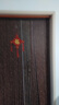 鼎裕峰全桃木葫蘆珠簾化解對(duì)門隔斷玄關(guān)客廳衛(wèi)生間掛簾免打孔家用門簾子 胡桃木色全桃木葫蘆 35條-高1.92米齊平 曬單實(shí)拍圖