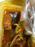 珍仙滋麻辣切蟹加熱小螃蟹熟食六月黃香辣蟹熟食小海鮮零食非罐裝 香辣切蟹350g*3盒 1050g 曬單實(shí)拍圖