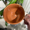inmindhouse燕麥杯早餐杯帶蓋陶瓷杯子可微波爐加熱大肚杯辦公室創(chuàng)意馬克杯 早餐杯-紅陶色 425ml 曬單實(shí)拍圖