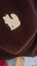 William fox&sons新復(fù)古回潮男裝狐貍LOGO仿馬海毛長絨科技軟糯暖男親膚情侶針織衫 咖色 XL /52 曬單實拍圖