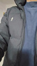 與狼共舞【鵝絨90%】秋冬鎖溫保暖立領(lǐng)工裝外套男士羽絨服 001黑色 180  曬單實拍圖