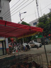 能師傅斜面雨棚酒席帳篷店鋪門(mén)面大型四腳傘商店大排檔餐飲車(chē)棚防雨遮陽(yáng) 3米寬x8米長(cháng)斜面(6個(gè)腳柱) 曬單實(shí)拍圖