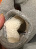 棉奇熊兒童褲子加絨加厚秋冬季女童打底褲新款衛(wèi)褲女寶寶長(zhǎng)褲大童運(yùn)動(dòng)褲 淺灰色-單件【加絨加厚特保暖】 120CM 曬單實(shí)拍圖