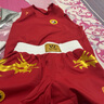 九日山專業(yè)散打服龍服男比賽訓(xùn)練服裝散打褲短褲背心武術(shù)練功服鳳服女子 男款紅色【白腰帶】 M 曬單實拍圖