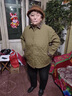 啄木鳥(niǎo)本命年過(guò)年衣服秋裝小棉襖奶奶加肥棉服外套中老年女秋冬裝輕薄 咖色 6XL 建議165-180斤 曬單實(shí)拍圖