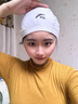 安踏泳帽女加大號防水高彈不勒頭專(zhuān)用硅膠護耳成人游泳帽裝備 【ANTA】云感白色硅膠泳帽單件 曬單實(shí)拍圖