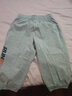 361°兒童童裝男童針織基礎百搭七分褲夏季中大童新款運動(dòng)休閑褲子 淺瓦花灰 140 cm 曬單實(shí)拍圖